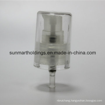 Aluminum Plastic Cream Pump with Overcap